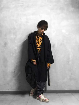 「17AW」｜H>FRACTAL OSAKAさん（メンズ・172cm）の秋コーディネート