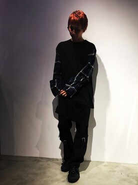 「17AW」｜H>FRACTAL OSAKAさん（メンズ・175cm）の秋コーディネート