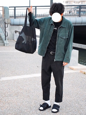 かーでさん（メンズ・171cm）の秋コーディネート