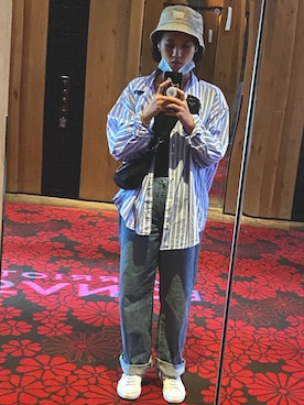 「COMMON PROJECTS（コモンプロジェクト）のアイテム」を使った、GYさん（レディース・165cm）の秋コーディネート