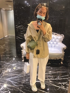 「COP（シーオーピー）のアイテム」を使った、GYさん（レディース・165cm）の秋コーディネート