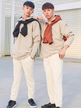 「iT（イット）のアイテム」を使った、浩呆さん（メンズ・165cm）の冬コーディネート