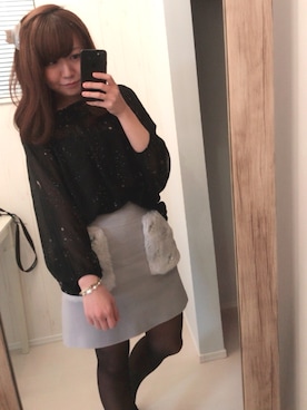 Hidemi さん（レディース・153cm）の冬コーディネート