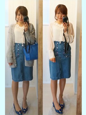 Hidemi さん（レディース・153cm）の春コーディネート