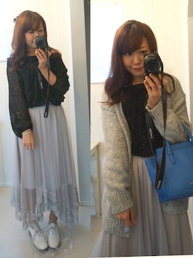 Hidemi さん（レディース・153cm）の春コーディネート
