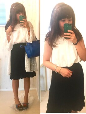 Hidemi さん（レディース・153cm）の夏コーディネート