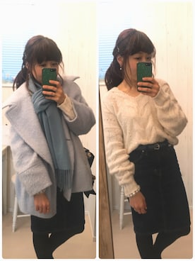 Hidemi さん（レディース・153cm）の冬コーディネート