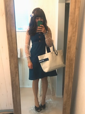 Hidemi さん（レディース・153cm）の春コーディネート