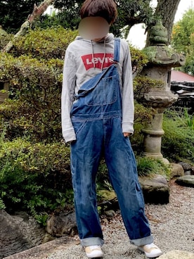 「FREE GATE（フリーゲート）のアイテム」を使った、Shinさん（メンズ・178cm）の秋コーディネート