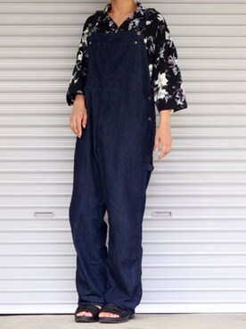 Gu ジーユー のオールインワン サロペットを使ったメンズ人気ファッションコーディネート Wear