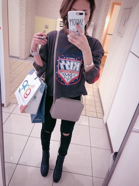 「ＧＷ」｜「アイテム（腕時計）」を使った、AYUMIさん（レディース・153cm）の春コーディネート