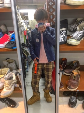 ささん（メンズ・160cm）の冬コーディネート