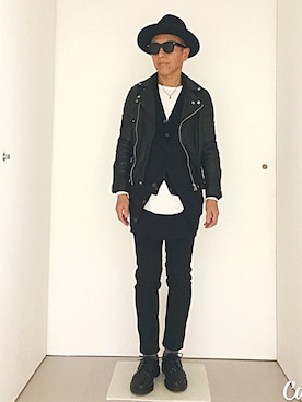 「SILVER AS ART（シルバーアズアート）のアイテム」を使った、ハッピーマンさん（メンズ・168cm）の冬コーディネート