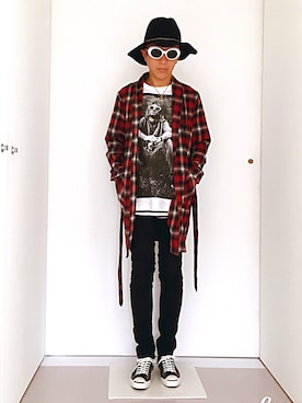 「SILVER AS ART（シルバーアズアート）のアイテム」を使った、ハッピーマンさん（メンズ・168cm）の春コーディネート