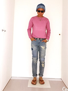 「SILVER AS ART（シルバーアズアート）のアイテム」を使った、ハッピーマンさん（メンズ・168cm）の春コーディネート