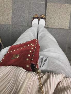 「ESPERANZA（エスペランサ）のアイテム（バレエシューズ）」を使った、〻RISA 〻さん（レディース・156cm）の夏コーディネート