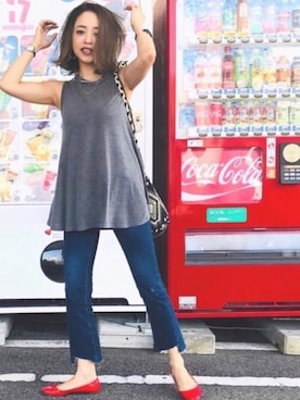 「EPICE（エピス）のアイテム」を使った、hanaさん（レディース・161cm）の夏コーディネート