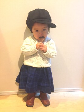 ♡yunyun♡さん（キッズ・80cm）の冬コーディネート