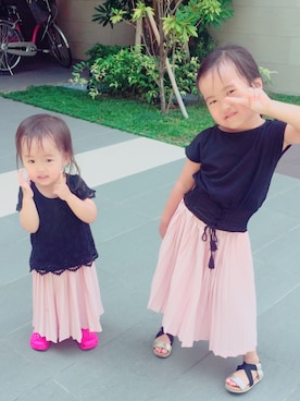 ♡yunyun♡さん（キッズ・80cm）の秋コーディネート