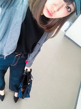 「BALENCIAGA」｜「アイテム（パンプス）」を使った、⊿mey さん（レディース・168cm）の春コーディネート