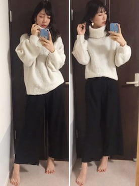 ⊿mey さん(レディース・168cm)の冬コーディネート