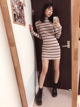 「オシャレパッソ」｜⊿mey さん（レディース・168cm）の秋コーディネート