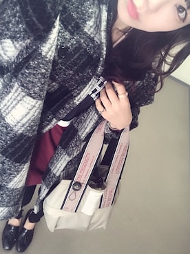 「シアタープロダクツ(THEATRE PRODUCTS)」｜「アイテム（アクセサリー）」を使った、⊿mey さん（レディース・168cm）の秋コーディネート