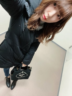「Ted Baker（テッドベーカー）のアイテム（PC・スマホグッズ/家電）」を使った、⊿mey さん（レディース・168cm）の冬コーディネート