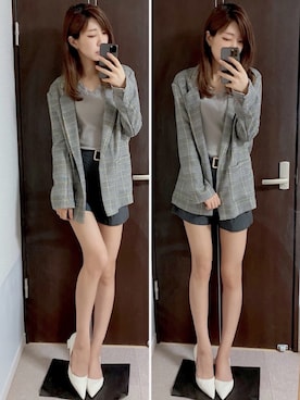 「Chille anap（チルアナップ）のアイテム」を使った、⊿mey さん（レディース・168cm）の春コーディネート