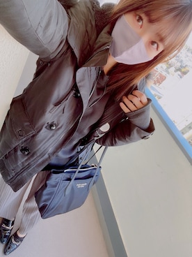 ⊿mey さん（レディース・168cm）の冬コーディネート