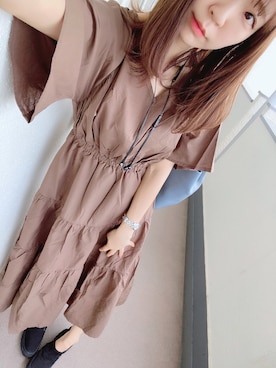 「MARC JACOBS（マークジェイコブス）のアイテム（トートバッグ）」を使った、⊿mey さん（レディース・169cm）の春コーディネート