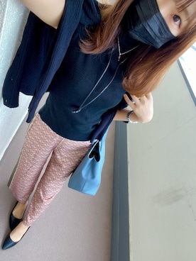 「MARC JACOBS（マークジェイコブス）のアイテム（トートバッグ）」を使った、⊿mey さん（レディース・169cm）の春コーディネート