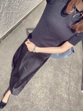 「MARC JACOBS（マークジェイコブス）のアイテム（トートバッグ）」を使った、⊿mey さん（レディース・169cm）の春コーディネート