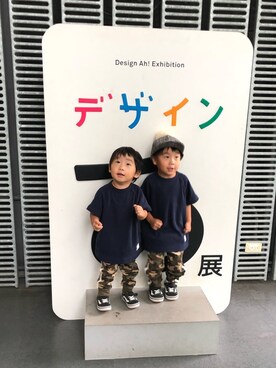 「オシャレパッソ」｜あお&いぶさん（キッズ・100cm）の秋コーディネート