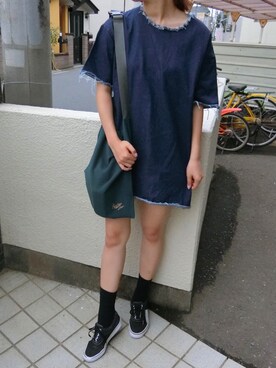 「ノーアクセサリー」｜マリノ さん（レディース・165cm）の夏コーディネート