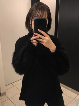 「RIM.ARK（リムアーク）のアイテム（ピアス（両耳用））」を使った、マリノ さん（レディース・165cm）の春コーディネート