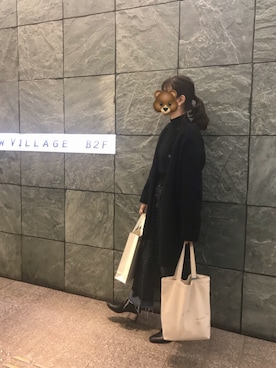 「Mila Owen」｜「アイテム（その他アウター）」を使った、マリノ さん（レディース・165cm）の春コーディネート