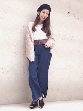 AYA0119さん（レディース・161cm）の冬コーディネート