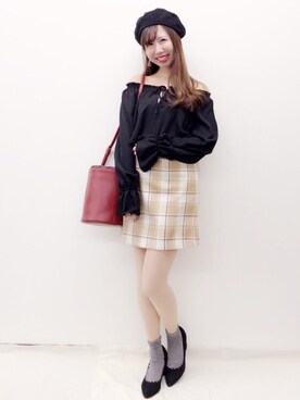 AYA0119さん（レディース・161cm）の冬コーディネート