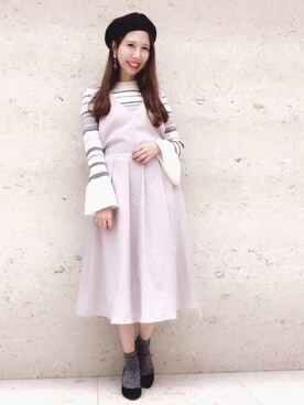 AYA0119さん（レディース・161cm）の冬コーディネート