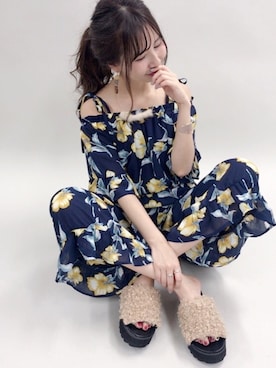 「archives（アルシーヴ）のアイテム（アクセサリー）」を使った、AYA0119さん（レディース・161cm）の夏コーディネート