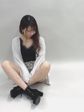 「archives（アルシーヴ）のアイテム（アクセサリー）」を使った、AYA0119さん（レディース・161cm）の秋コーディネート
