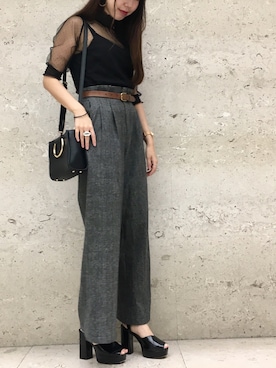 AYA0119さん（レディース・161cm）の秋コーディネート