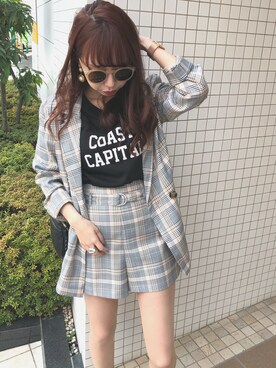 AYA0119さん（レディース・161cm）の春コーディネート