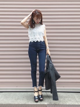 AYA0119さん（レディース・161cm）の春コーディネート