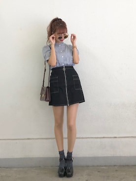 AYA0119さん(レディース・161cm)の夏コーディネート