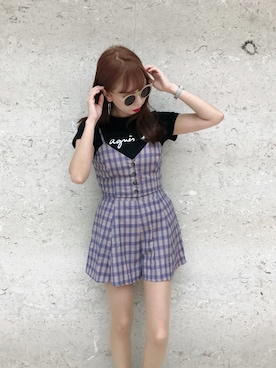 AYA0119さん（レディース・161cm）の夏コーディネート