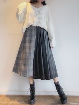 AYA0119さん（レディース・162cm）の秋コーディネート