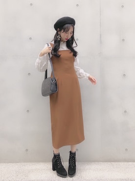 AYA0119さん（レディース・162cm）の秋コーディネート