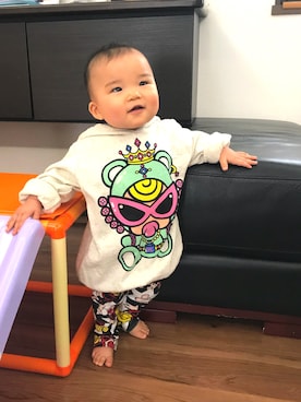 「ヒスミニ」｜「アイテム（その他）」を使った、ITOさん（キッズ・70cm）の秋コーディネート